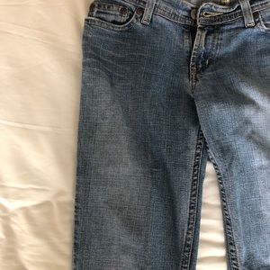 Vintage jeans with bootleg cut